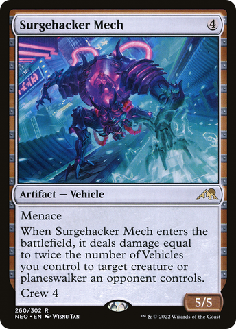 Surgehacker Mech [Kamigawa: Neon Dynasty] - The Mythic Store | 24h Order Processing