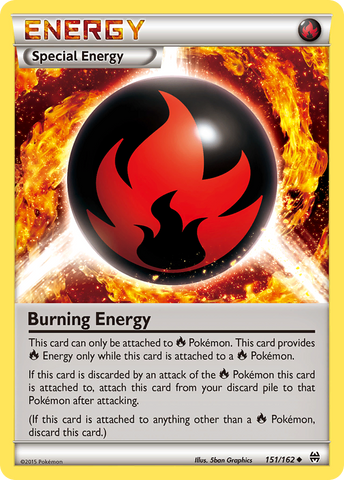 Burning Energy (151/162) [XY: BREAKthrough] - The Mythic Store | 24h Order Processing