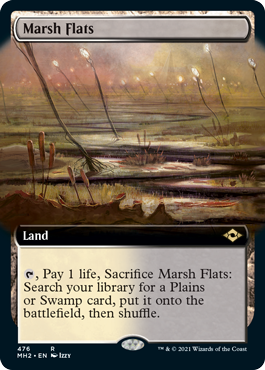 Marsh Flats (Extended Art) [Modern Horizons 2] - The Mythic Store | 24h Order Processing