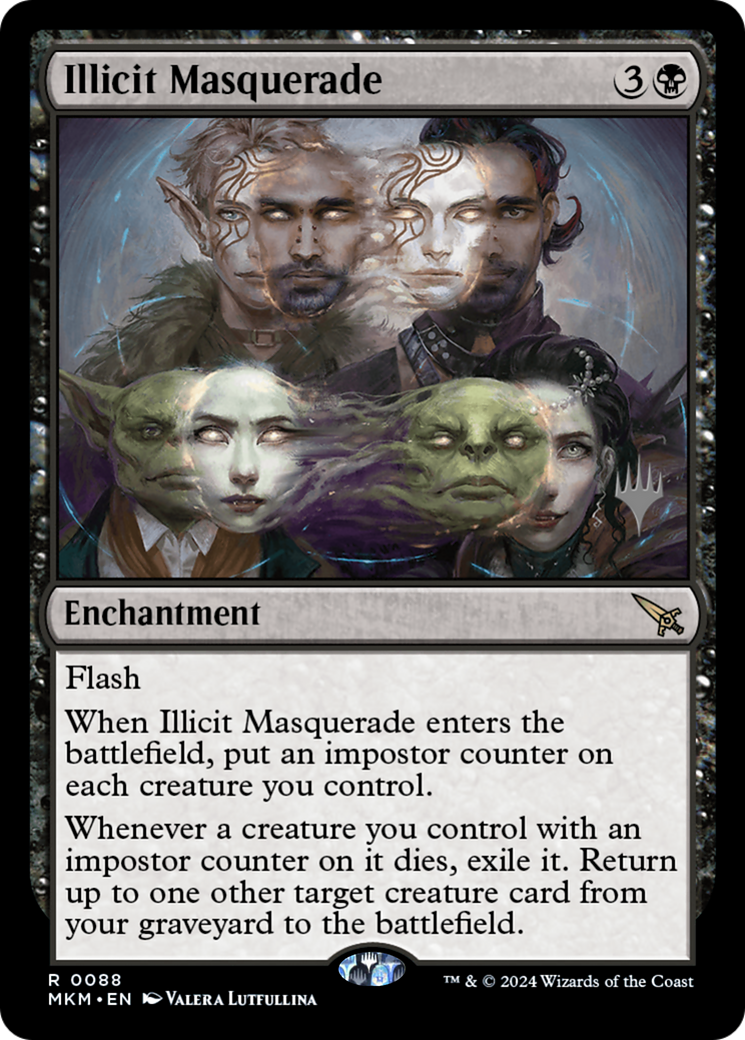 Illicit Masquerade (Promo Pack) [Murders at Karlov Manor Promos] - The Mythic Store | 24h Order Processing
