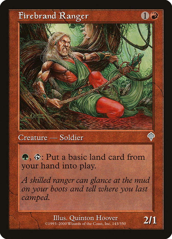 Firebrand Ranger [Invasion] - The Mythic Store | 24h Order Processing