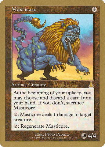 Masticore (Mark Le Pine) (SB) [World Championship Decks 1999] - The Mythic Store | 24h Order Processing