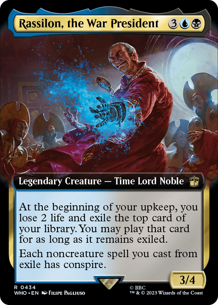 Rassilon, the War President (Extended Art) [Doctor Who] - The Mythic Store | 24h Order Processing