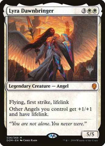 Lyra Dawnbringer (Promo Pack) [Dominaria Promos] - The Mythic Store | 24h Order Processing