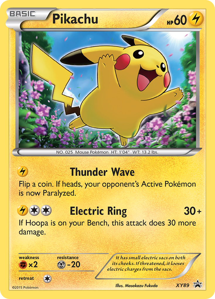 Pikachu (XY89) (Collector Chest) [XY: Black Star Promos] - The Mythic Store | 24h Order Processing