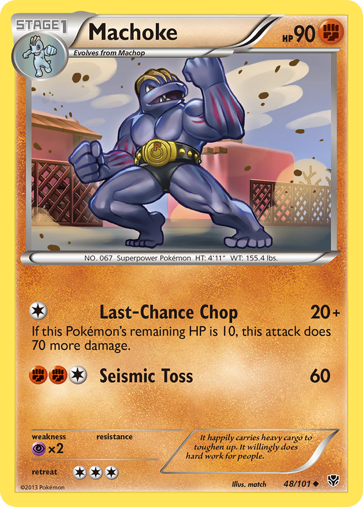 Machoke (48/101) [Black & White: Plasma Blast] - The Mythic Store | 24h Order Processing