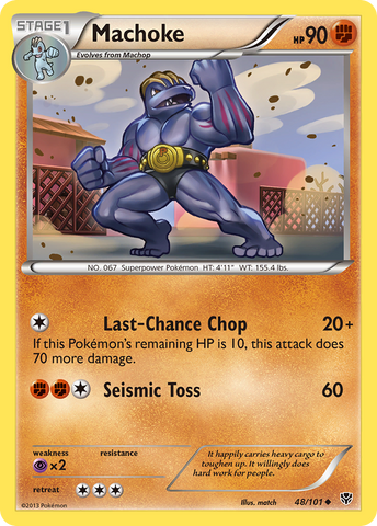 Machoke (48/101) [Black & White: Plasma Blast] - The Mythic Store | 24h Order Processing