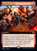Reckless Crew (Extended Art) [Kaldheim] - The Mythic Store | 24h Order Processing