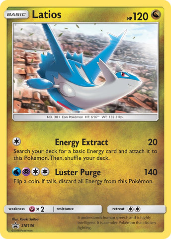 Latios (SM136) [Sun & Moon: Black Star Promos] - The Mythic Store | 24h Order Processing