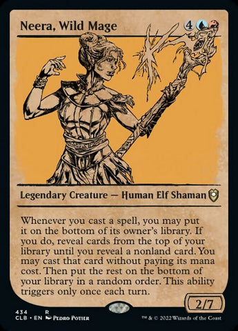 Neera, Wild Mage (Showcase) [Commander Legends: Battle for Baldur's Gate] - The Mythic Store | 24h Order Processing