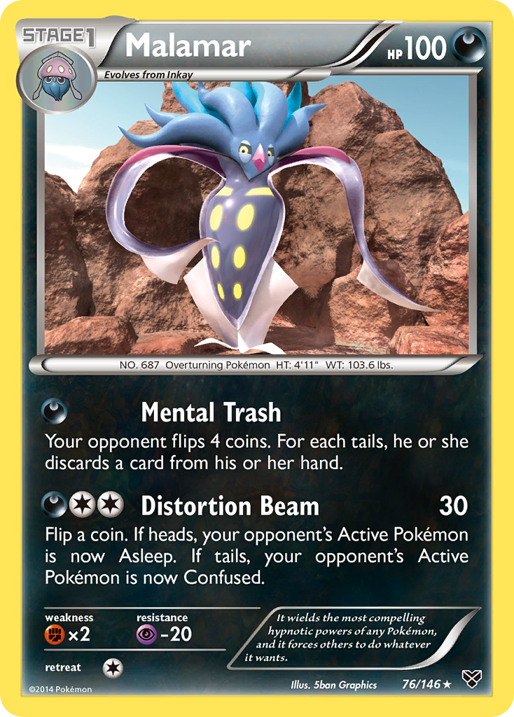 Malamar (76/146) [XY: Base Set] - The Mythic Store | 24h Order Processing