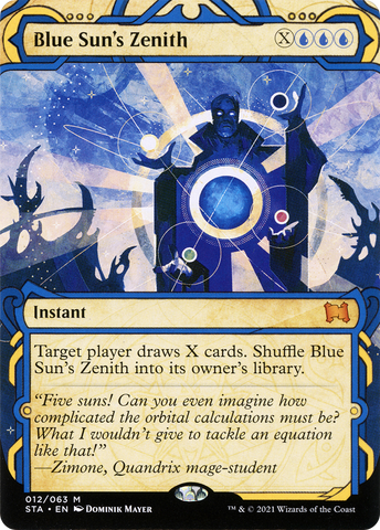 Blue Sun's Zenith [Strixhaven: School of Mages Mystical Archive] - The Mythic Store | 24h Order Processing