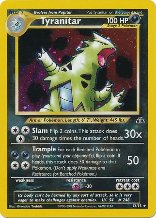 Tyranitar (12/75) [Neo Discovery Unlimited] - The Mythic Store | 24h Order Processing