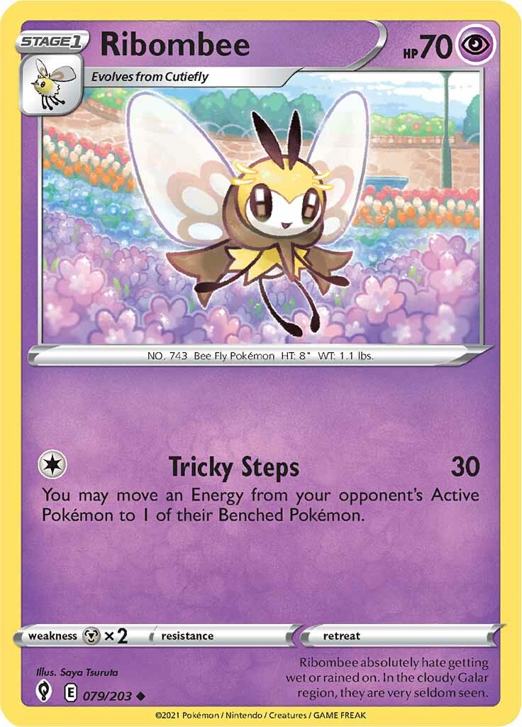 Ribombee (079/203) [Sword & Shield: Evolving Skies] - The Mythic Store | 24h Order Processing