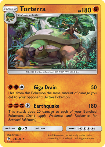 Torterra (58/131) [Sun & Moon: Forbidden Light] - The Mythic Store | 24h Order Processing