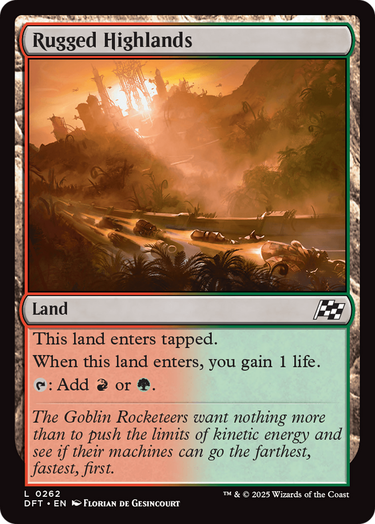 Rugged Highlands [Aetherdrift] - The Mythic Store | 24h Order Processing