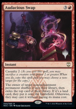 Audacious Swap (Promo Pack) [Streets of New Capenna Commander Promos] - The Mythic Store | 24h Order Processing