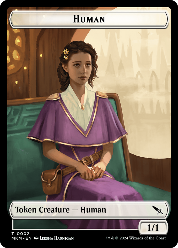 Thopter (0020) // Human Double-Sided Token [Murders at Karlov Manor Tokens] - The Mythic Store | 24h Order Processing