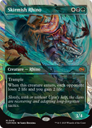 Skirmish Rhino (0418) (Showcase) (Halo Foil) [Tarkir: Dragonstorm] - The Mythic Store | 24h Order Processing