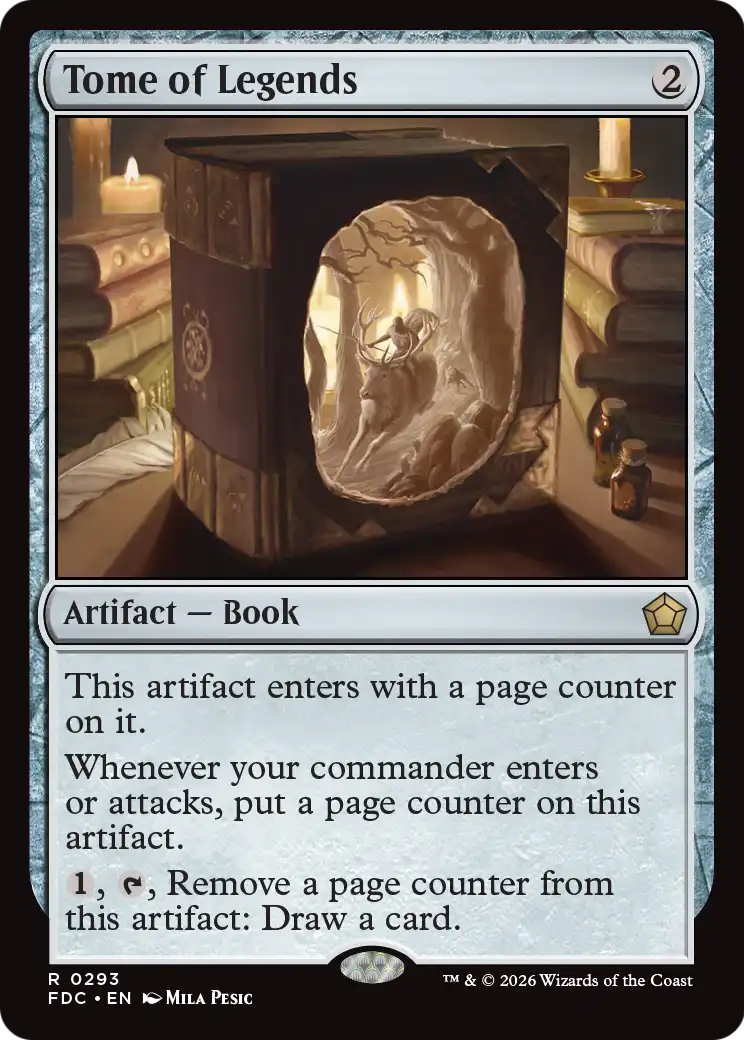Tome of Legends [Foundations Commander] - The Mythic Store | 24h Order Processing