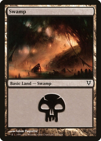 Swamp (237) [Avacyn Restored] - The Mythic Store | 24h Order Processing