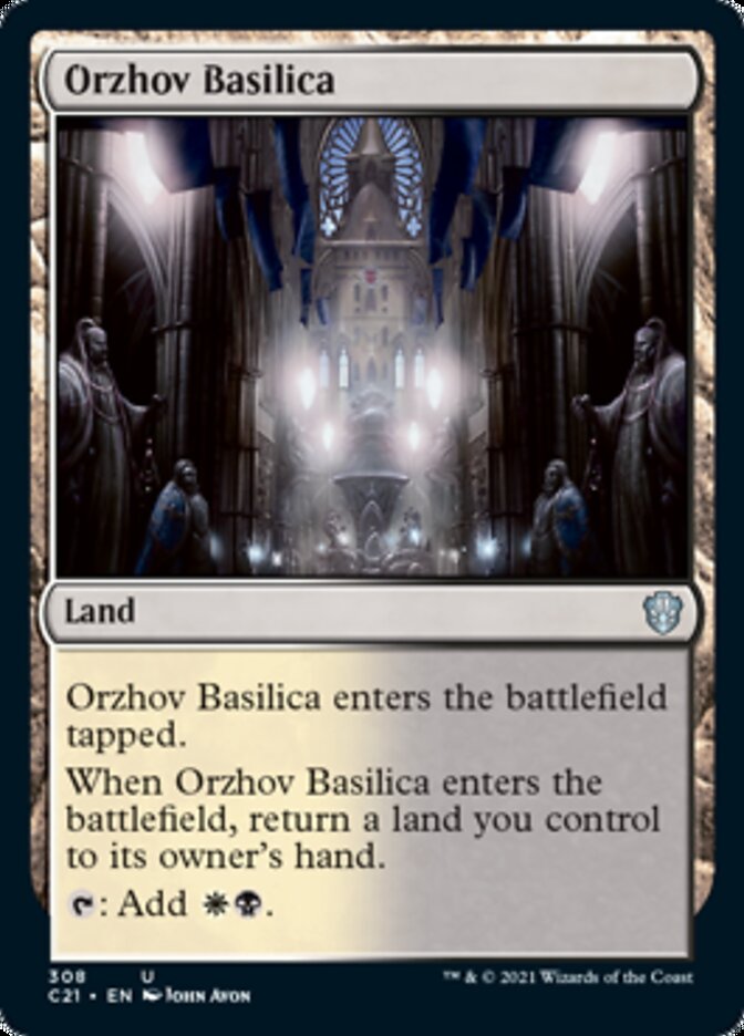 Orzhov Basilica [Commander 2021] - The Mythic Store | 24h Order Processing