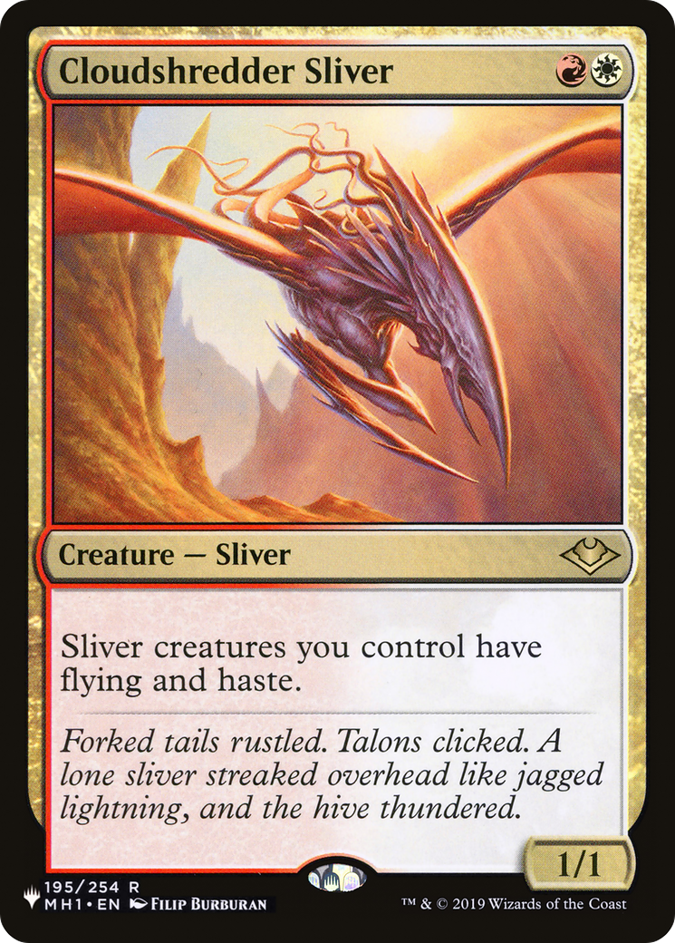 Cloudshredder Sliver (MH1) [The List] - The Mythic Store | 24h Order Processing