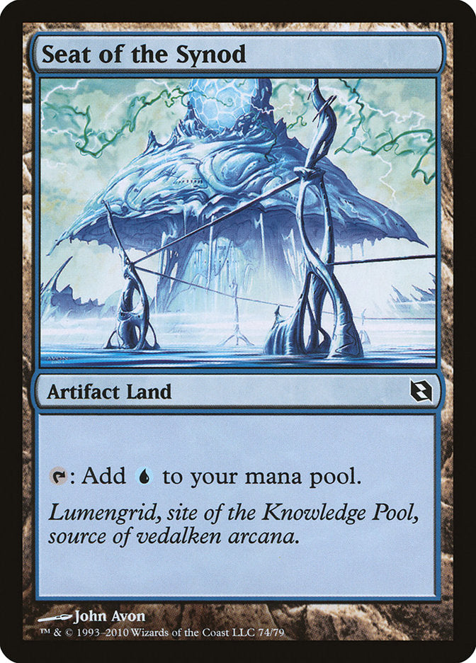 Seat of the Synod [Duel Decks: Elspeth vs. Tezzeret] - The Mythic Store | 24h Order Processing