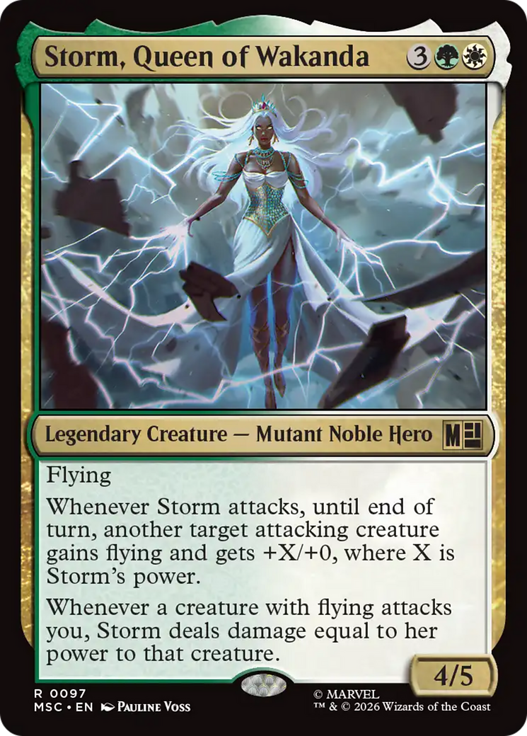Storm, Queen of Wakanda [Marvel Super Heroes Commander] - The Mythic Store | 24h Order Processing