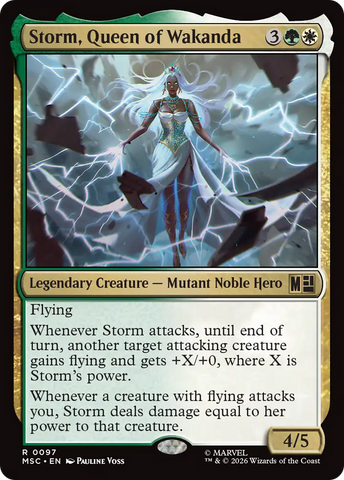 Storm, Queen of Wakanda [Marvel Super Heroes Commander] - The Mythic Store | 24h Order Processing