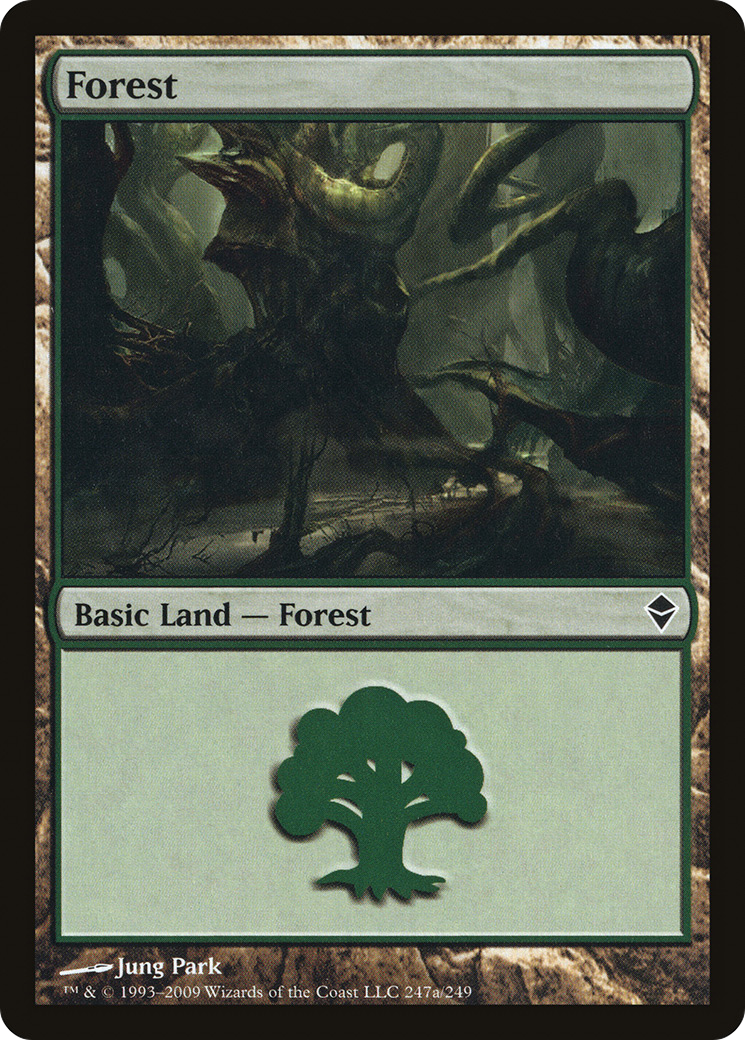Forest (247a) [Zendikar] - The Mythic Store | 24h Order Processing