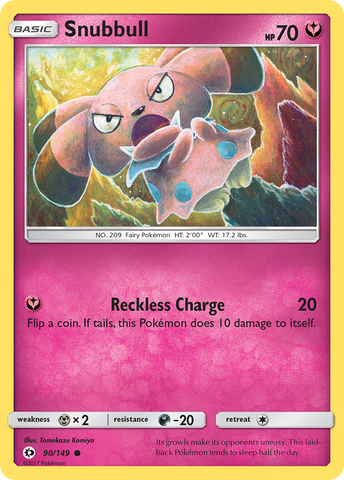 Snubbull (90/149) [Sun & Moon: Base Set] - The Mythic Store | 24h Order Processing