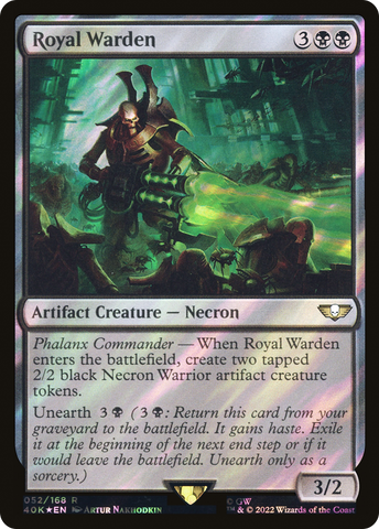 Royal Warden (Surge Foil) [Warhammer 40,000] - The Mythic Store | 24h Order Processing