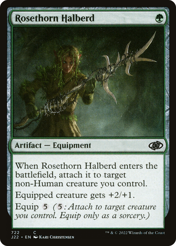 Rosethorn Halberd [Jumpstart 2022] - The Mythic Store | 24h Order Processing