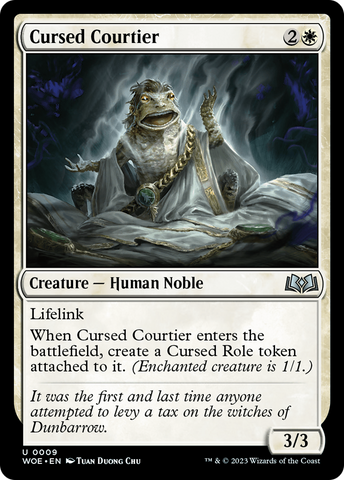 Cursed Courtier [Wilds of Eldraine] - The Mythic Store | 24h Order Processing