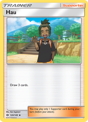 Hau (120/149) [Sun & Moon: Base Set] - The Mythic Store | 24h Order Processing