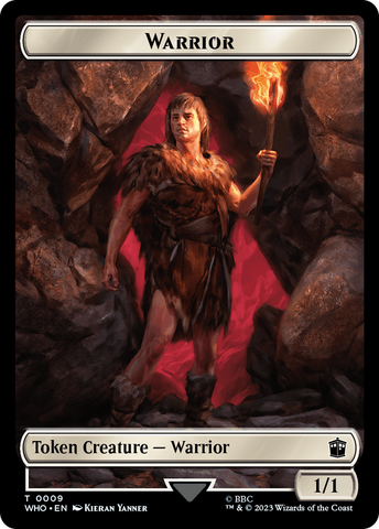Warrior // Food (0027) Double-Sided Token [Doctor Who Tokens] - The Mythic Store | 24h Order Processing