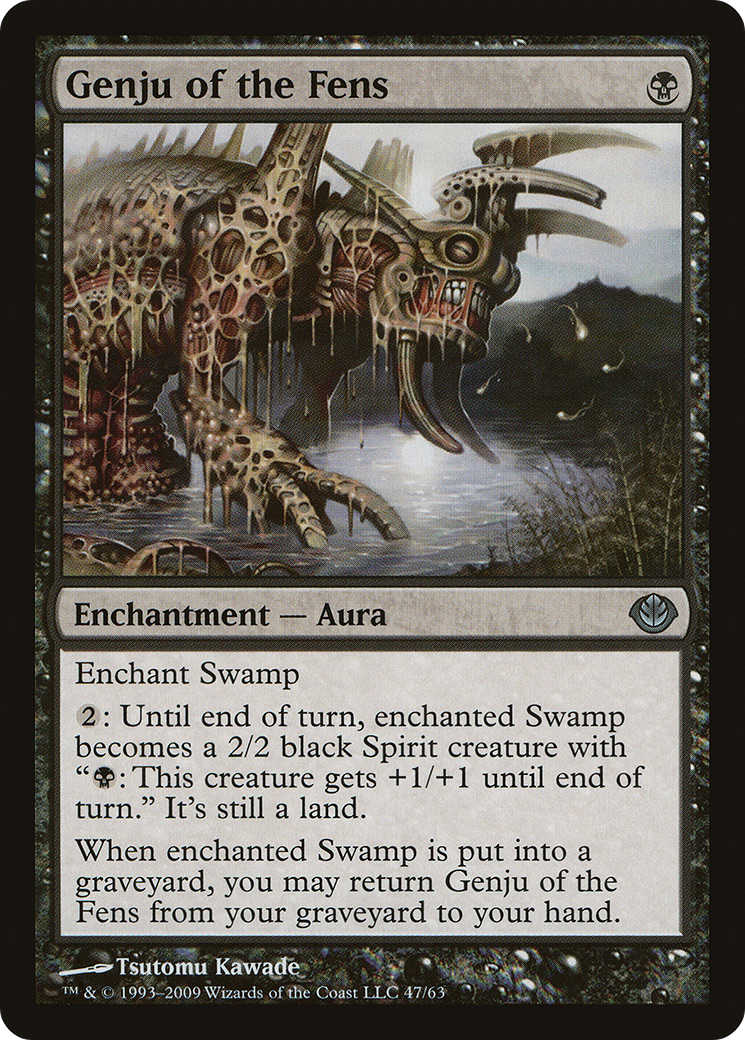 Genju of the Fens [Duel Decks: Garruk vs. Liliana] - The Mythic Store | 24h Order Processing