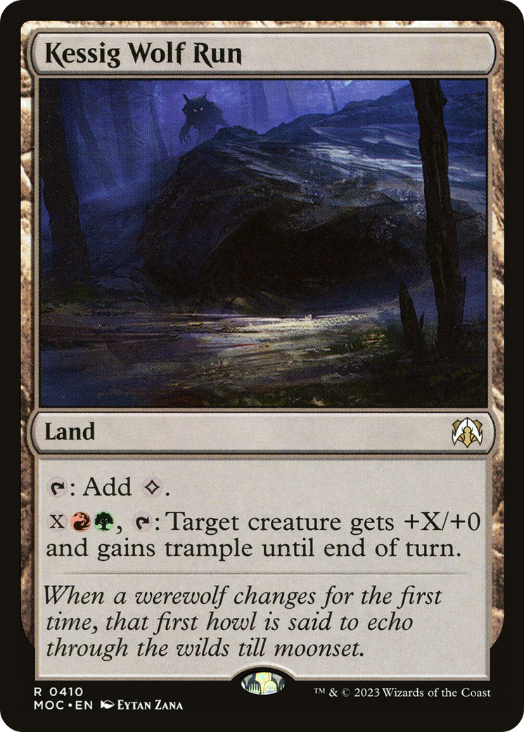 Kessig Wolf Run [March of the Machine Commander] - The Mythic Store | 24h Order Processing