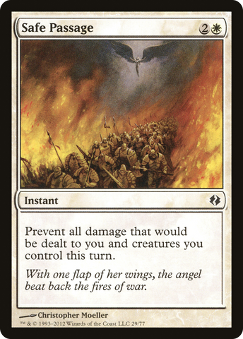 Safe Passage [Duel Decks: Venser vs. Koth] - The Mythic Store | 24h Order Processing