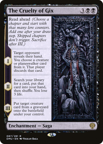 The Cruelty of Gix [Dominaria United] - The Mythic Store | 24h Order Processing
