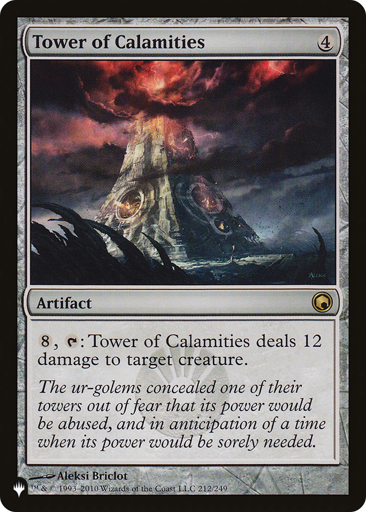 Tower of Calamities [The List] - The Mythic Store | 24h Order Processing