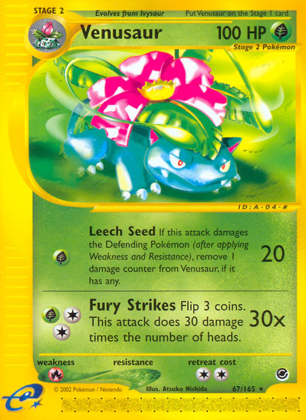 Venusaur (67/165) [Expedition: Base Set] - The Mythic Store | 24h Order Processing
