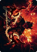 Tibalt's Trickery Art Card (Gold-Stamped Signature) [Kaldheim Art Series] - The Mythic Store | 24h Order Processing