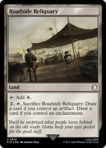 Roadside Reliquary (Surge Foil) [Fallout] - The Mythic Store | 24h Order Processing