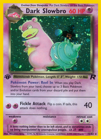 Dark Slowbro (12/82) [Team Rocket 1st Edition] - The Mythic Store | 24h Order Processing
