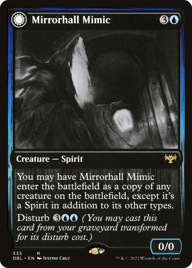 Mirrorhall Mimic // Ghastly Mimicry [Innistrad: Double Feature] - The Mythic Store | 24h Order Processing