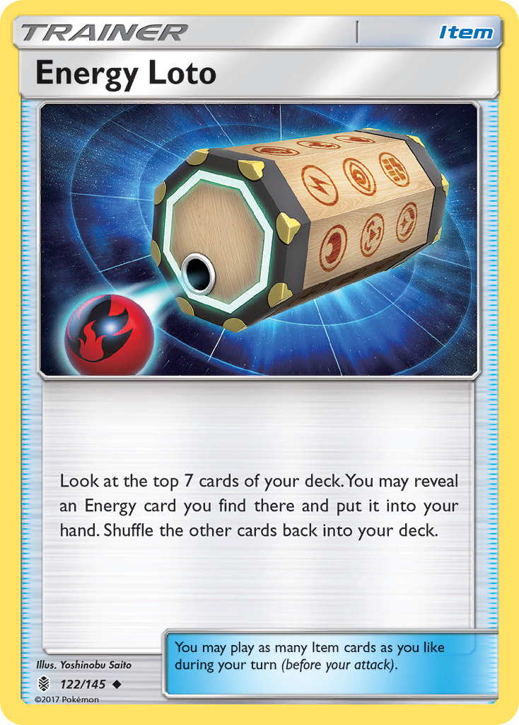Energy Loto (122/145) [Sun & Moon: Guardians Rising] - The Mythic Store | 24h Order Processing