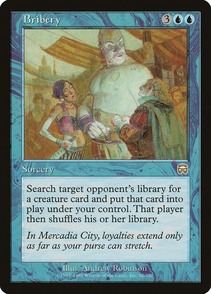 Bribery [Mercadian Masques] - The Mythic Store | 24h Order Processing