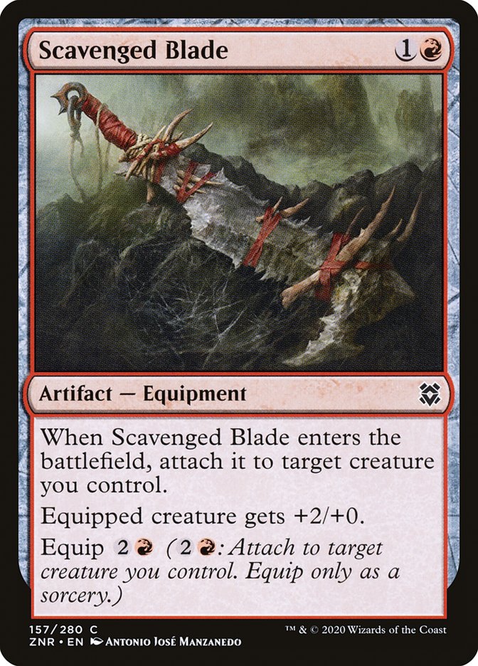 Scavenged Blade [Zendikar Rising] - The Mythic Store | 24h Order Processing